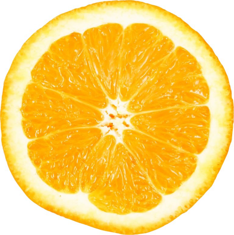 an orange