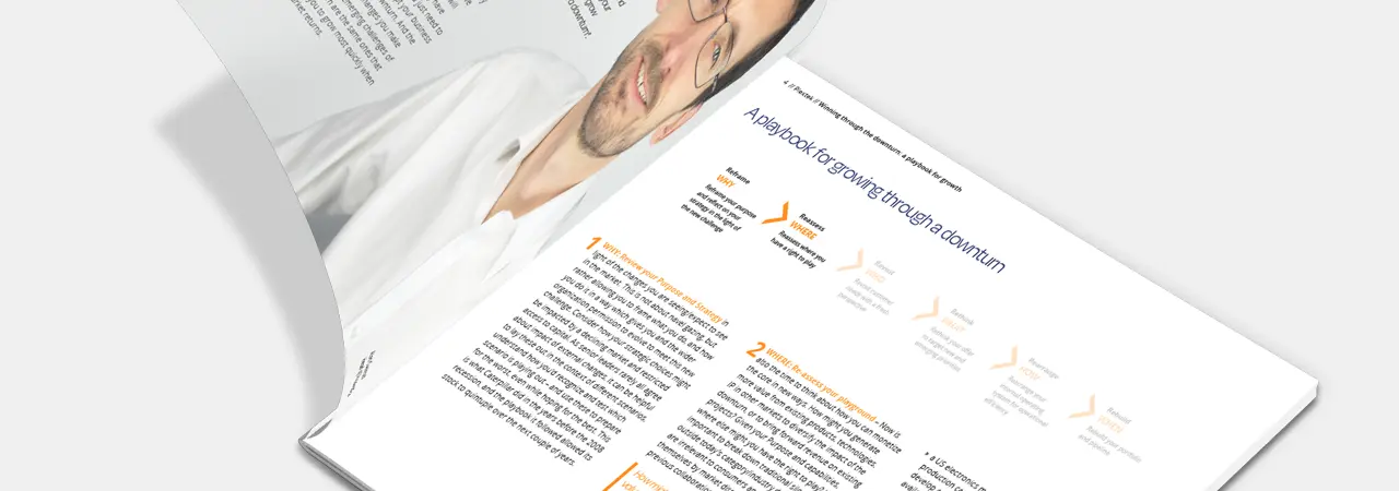 Winning through the downturn: a playbook for growth