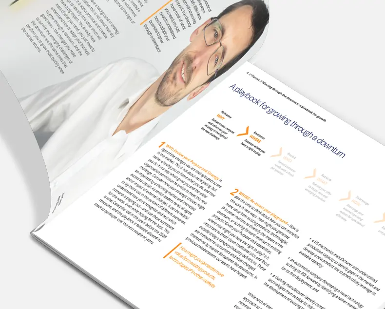 Winning through the downturn: a playbook for growth